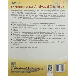 PRACTICAL PHARMACEUTICAL ANALYTICAL CHEMISTRY (PB 2021) book by ALAM M.M. - Additional Image 3