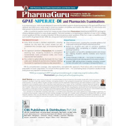 PharmaGuru | A Complete Guide for Pharmacy Competitive Examinations GPAT • NIPERJEE • DI and Pharmacists Examinations (PB 20… -
