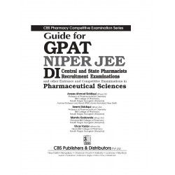 CBS Pharmacy Competitive Examinations Series | Guide for GPAT NIPER JEE DI | Central and State Pharmacists Recruitment Exami… -