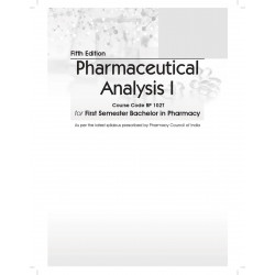 PHARMACEUTICAL ANALYSIS I FOR FIRST SEMESTER BACHELOR IN PHARMACY 5ED (PB 2024) book by ANEES AHMAD SIDDIQUI - Additional Image