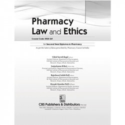 Pharmacy Law and Ethics for Second Year Diploma in Pharmacy book by BAGUL V S - Additional Image 6