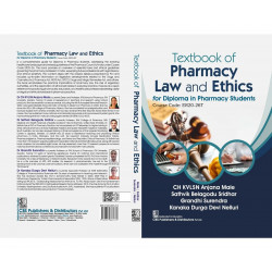 Textbook of Pharmacy Law and Ethics for Diploma in Pharmacy Students | Course Code: ER20-26T | (PB - 2026) book by CH KVLSN… - A