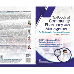 Textbook of Community Pharmacy and Management for Diploma in Pharmacy Students | Course Code: ER20-22T | (PB - 2026) book by… -
