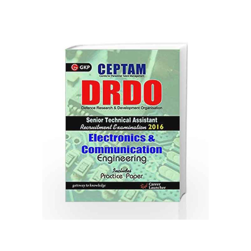 DRDO (CEPTAM) Sr.Tech. Asst. Electronics & Communication Engg. by GKP Book-9789351448037