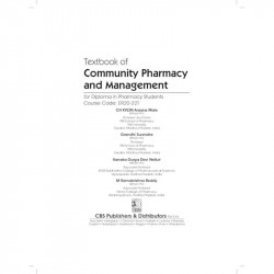 Textbook of Community Pharmacy and Management for Diploma in Pharmacy Students | Course Code: ER20-22T | (PB - 2026) book by… -
