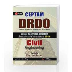 DRDO (CEPTAM) Sr.Tech. Asst. Civil Engineering by GKP Book-9789351448051