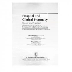 Hospital and Clinical Pharmacy : Theory and Practical for Second Year Diploma in Pharmacy | (Course Codes ER20-25T and ER20-… -