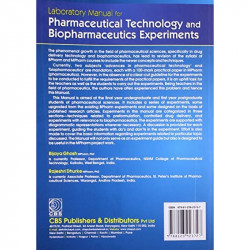 LABORATORY MANUAL FOR PHARMACEUTICAL TECHNOLOGY AND BIOPHARMACEUTICS EXPERIMENTS (PB 2023) book by GHOSH - Additional Image 4