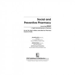 SOCIAL AND PREVENTIVE PHARMACY FOR EIGHTH SEMESTER BACHELOR IN PHARMACY (PB 2023) book by JAIN A - Additional Image 5