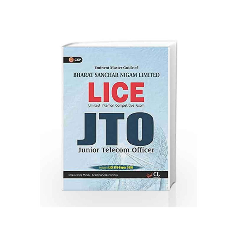 Guide to BSNL LICE JTO by GKP Book-9789351448396
