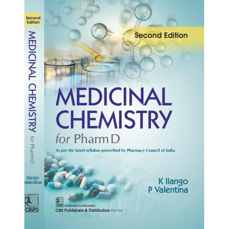 Medicinal Chemistry for Pharm D, 2/e ( Pb 2025 ) As per the latest syllabus prescribed by Pharmacy Council of India book by…