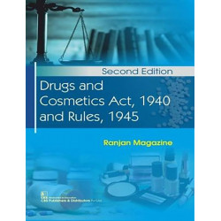DRUG AND COSMETIC ACT 1940 AND RULES 1945 2ED (PB 2023) book by MAGAZINE R