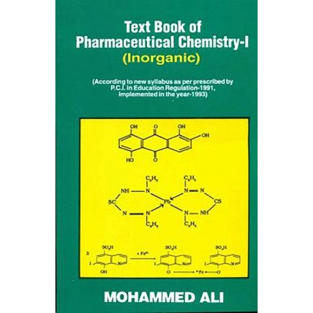 TEXTBOOK OF PHARMACEUTICAL CHEMISTRY I (INORGANIC) (PB 2022) book by ALI M