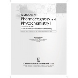 Textbook of Pharmacognosy and Phytochemistry I | Course Code BP 405T for Fourth Semester Bachelor in Pharmacy (PB 2026) book… -