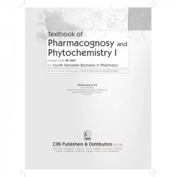 Textbook of Pharmacognosy and Phytochemistry I | Course Code BP 405T for Fourth Semester Bachelor in Pharmacy (PB 2026) book… -