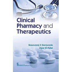 CLINICAL PHARMACY AND THERAPEUTICS (PB 2023) book by BASAVARAJ K NANJWADE