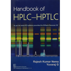 HANDBOOK OF HPLC HPTLC (PB 2021) book by NEMA R.K.