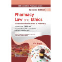 CBS Confident Pharmacy Series | Pharmacy Law and Ethics | for second Year Diploma in Pharmacy 2/e book by VN Raje