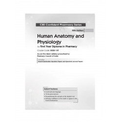 CBS Confident Pharmacy Series | Human Anatomy and Physiology for First Year Diploma in Pharmacy 5/e book by VN Raje - Additional