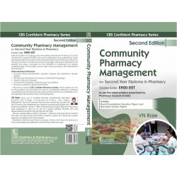 CBS Confident Pharmacy Series | Community Pharmacy and Management Community Pharmacy and Management 2/e book by VN Raje - Additi