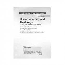 CBS Confident Pharmacy Series | Human Anatomy and Physiology for First Year Diploma in Pharmacy 5/e book by VN Raje - Additional