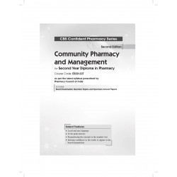 CBS Confident Pharmacy Series | Community Pharmacy and Management Community Pharmacy and Management 2/e book by VN Raje - Additi