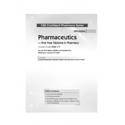 CBS Confident Pharmacy Series | Pharmaceutics | for First Year Diploma in Pharmacy 5/e book by VN Raje - Additional Image 5