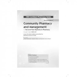 CBS Confident Pharmacy Series | Community Pharmacy and Management Community Pharmacy and Management 2/e book by VN Raje - Additi