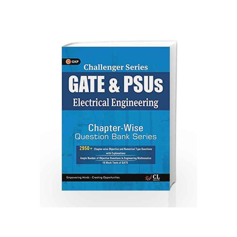 Challenger Series GATE & PSU\'s Electrical Engineering Chapter-wise Question Bank Series by GKP Book-9789351448945