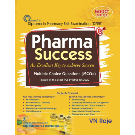 Pharma Success An Excellent Key To Achieve Success Mcq (Pb 2024) book by VN Raje