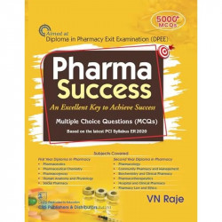 Pharma Success An Excellent Key To Achieve Success Mcq (Pb 2024) book by VN Raje - Back Cover