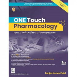 One Touch Pharmacology For Neet Pg Fmge Ini Cet Undergraduates 2Ed (Pb 2025) book by Ranjan Kumar Patel - Back Cover