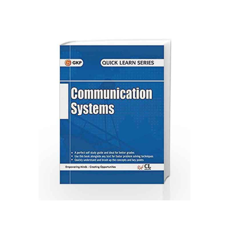 Quick Learn Series Communication Systems by GKP Book-9789351449027