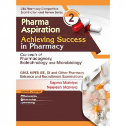 Pharma Aspiration 2: Achieving Success in Pharmacy | Concepts of Pharmacognosy, Biotechnology and Microbiology (PB 2027) boo… -