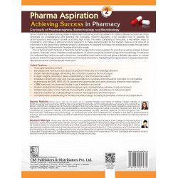 Pharma Aspiration 2: Achieving Success in Pharmacy | Concepts of Pharmacognosy, Biotechnology and Microbiology (PB 2027) boo… -