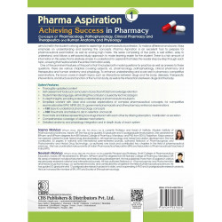 Pharma Aspiration 1: Achieving Success in Pharmacy | Concepts of Pharmacology, Pathophysiology, Clinical Pharmacy and Therap… -