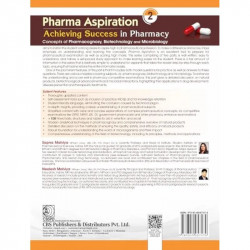 Pharma Aspiration 2: Achieving Success in Pharmacy | Concepts of Pharmacognosy, Biotechnology and Microbiology (PB 2027) boo… -