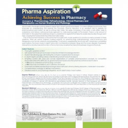 Pharma Aspiration 1: Achieving Success in Pharmacy | Concepts of Pharmacology, Pathophysiology, Clinical Pharmacy and Therap… -