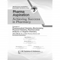 Pharma Aspiration 3: Achieving Success in Pharmacy | Concepts of Pharmaceutical Chemistry, Biochemistry, Physical Chemistry,… -