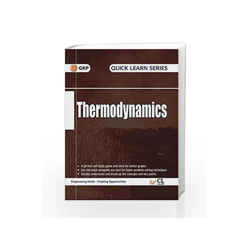 Quick Learn Series Thermodynamics by GKP Book-9789351449102