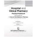 HOSPITAL AND CLINICAL PHARMACY PRACTICAL NOTEBOOK FOR SECOND YEAR DIPLOMA IN PHARMACY (PB 2023) book by SHARMA V.D. - Additional