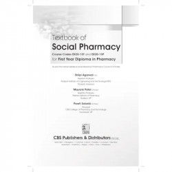Textbook of Social Pharmacy Course Codes ER20-15T and ER20-15P for First Year Diploma in Pharmacy -2024 book by Shilpi Agarw… -