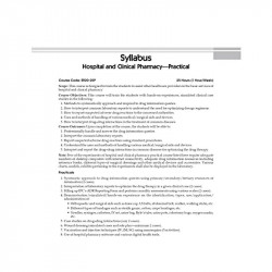 HOSPITAL AND CLINICAL PHARMACY PRACTICAL NOTEBOOK FOR SECOND YEAR DIPLOMA IN PHARMACY (PB 2023) book by SHARMA V.D. - Additional