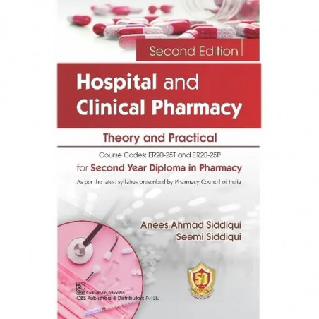 HOSPITAL AND CLINICAL PHARMACY THEORY AND PRACTICAL 2ED (PB 2023) book by SIDDIQUI A.A
