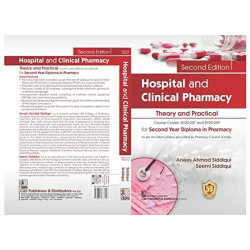 HOSPITAL AND CLINICAL PHARMACY THEORY AND PRACTICAL 2ED (PB 2023) book by SIDDIQUI A.A - Additional Image 3