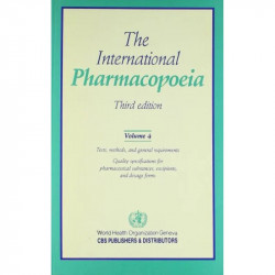 THE INTERNATIONAL PHARMACOPOEIA 3ED VOL 4 (PB 1995) book by WHO - Back Cover