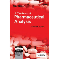 Textbook of Pharmaceutical Analysis, 3ed book by Kenneth A. Connors