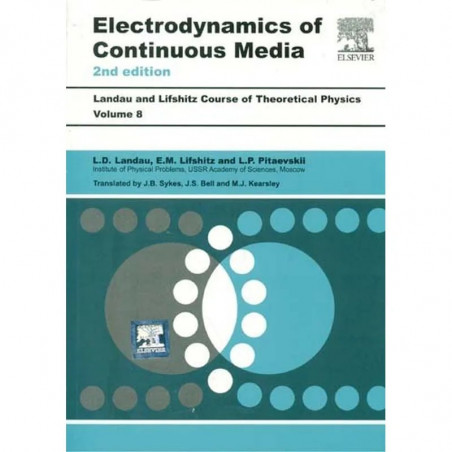 ELECTRODYNAMICS OF CONTINUOUS MEDIA, VOLUME 8, 2ND EDN book by Landau