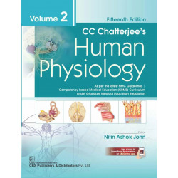 C C Chatterjees Human Physiology 15Ed Vol 2 (Pb 2025) book by Nitin Ashok John