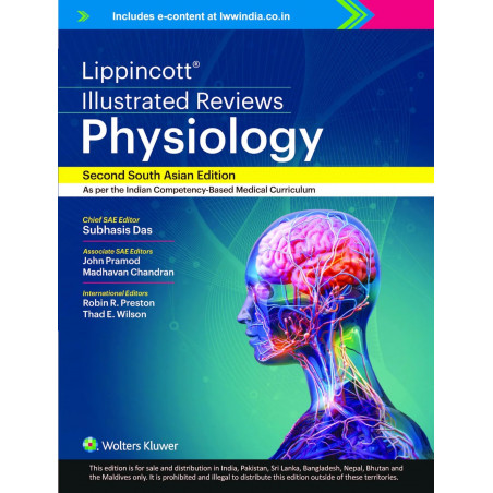 Lippincott Illustrated Reviews Physiology, 2nd South Asian ed book by Subhasis Das, John Pramod
